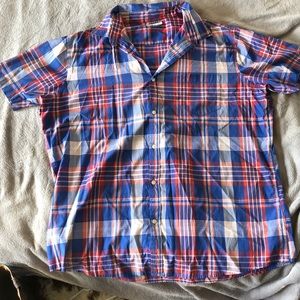 Short sleeve button up shirt